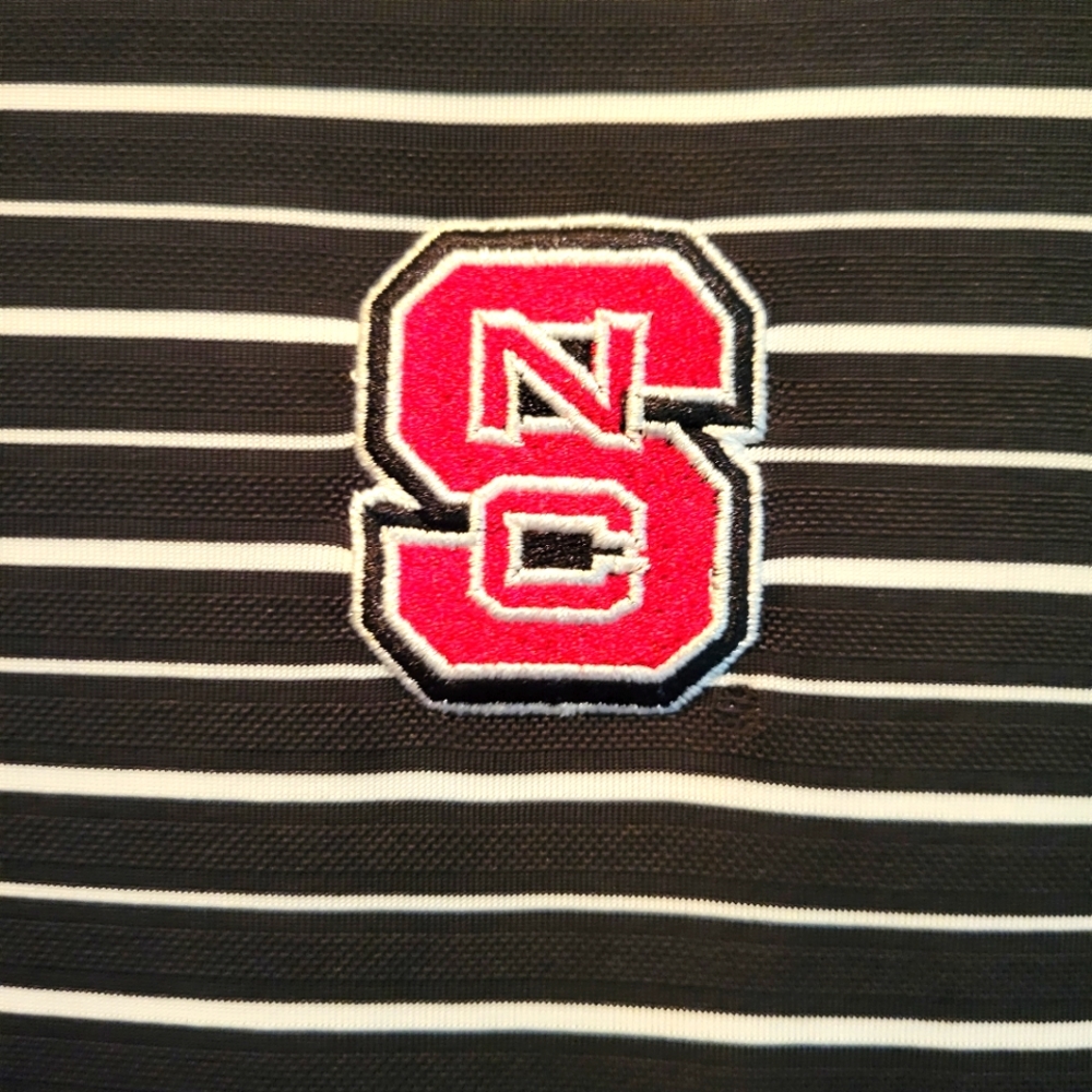 North Carolina State Adidas polo XL
